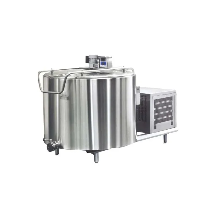 

Farm Milk Tank And Chiller 1500 Liters Milk Cooling Storage With Refrigerated Milk Cooler