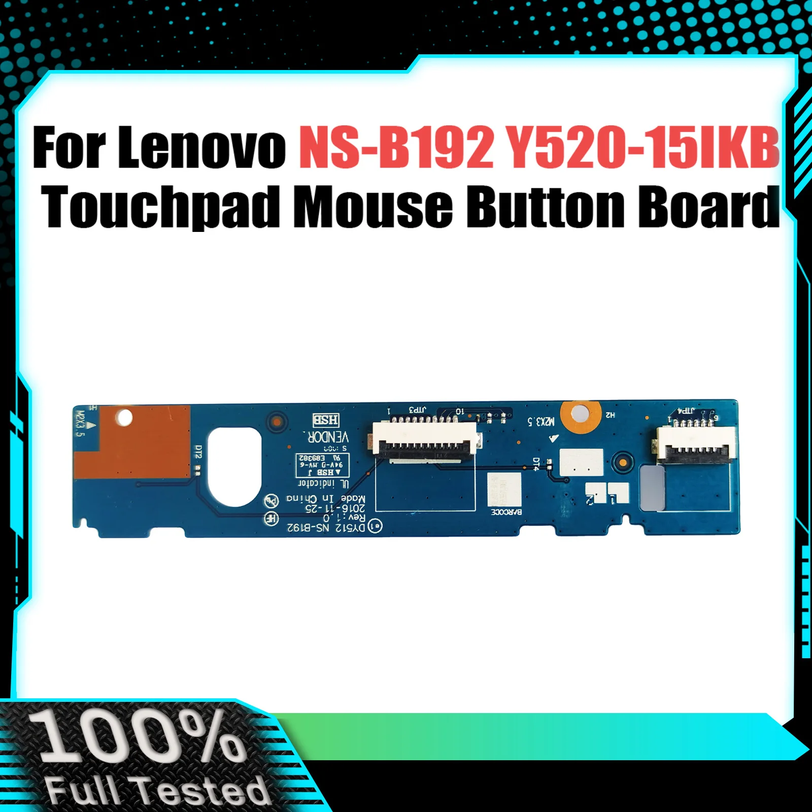 

For Lenovo R720-15 Y520-15IKB Touchpad Mouse Button Board DY512 NS-B192 100% Tested Fast Ship