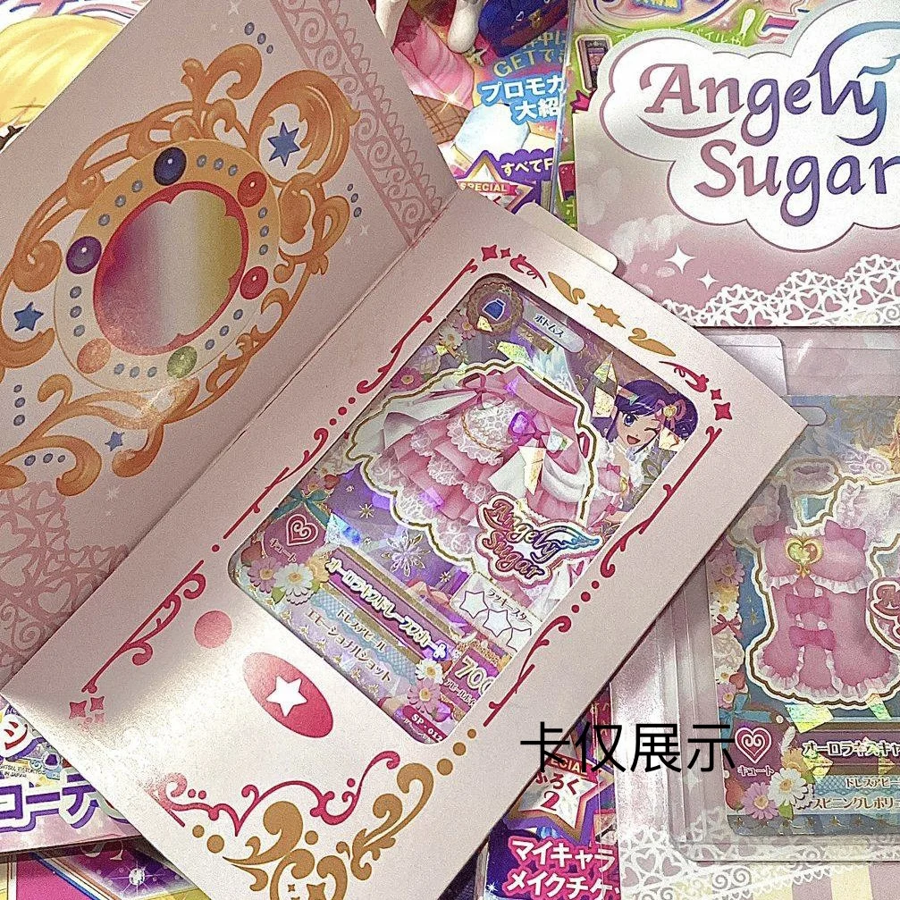 Aikatsu Material Creativity Badge Card Storage Girl Student Anime Cartoon Exquisite Decorate Kawaii Package Child Birthday Gift