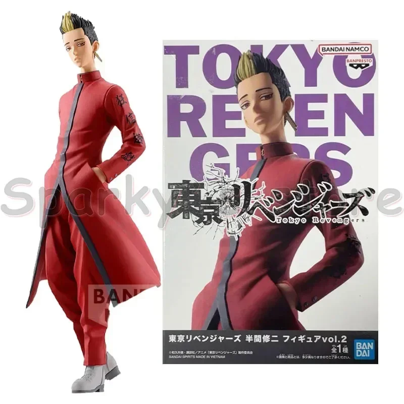 Banpresto Original Tokyo Revengers Anime Figure HARUCHIYO SANZU SOUYA KAWATA Action Figure Toys for Boys Girls Kids Gifts Model