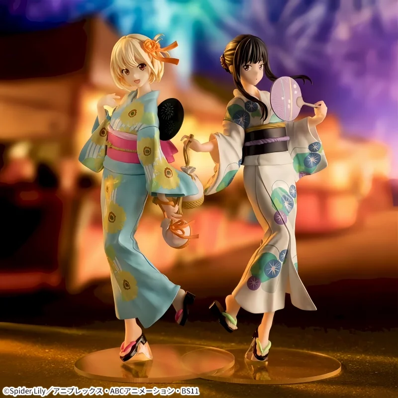 

Оригинальная фигурка SEGA Luminasta Lycoris Inoue Takina Nishikigi Chisato (Yukata de Omatsuri) Коллекционная игрушка