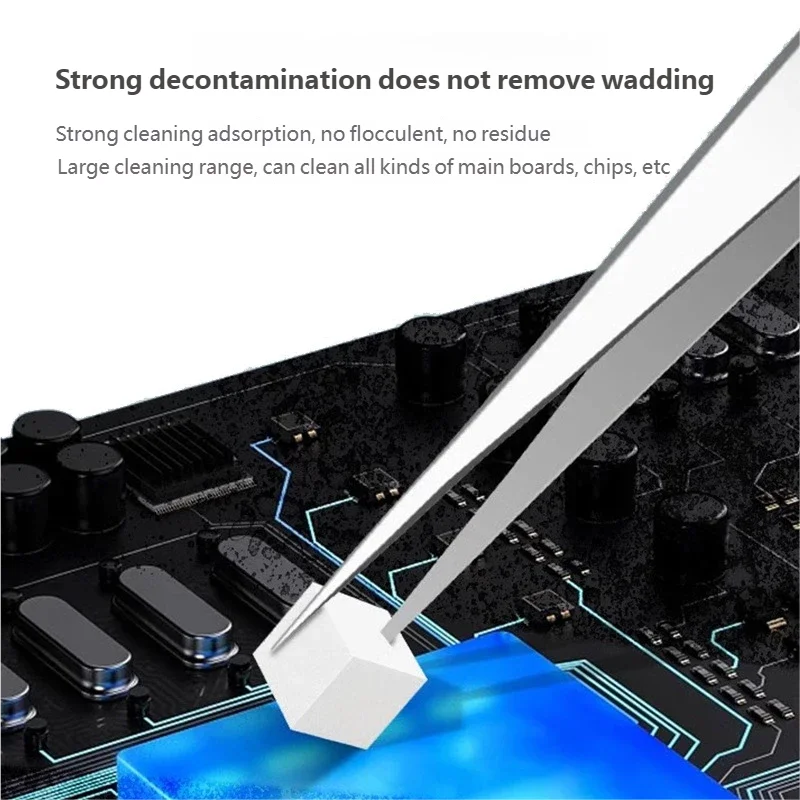 

TE-P3 Nano Cleaning Sponge 500pcs for Cell Phone Screen Degumming/Camera/PCB Soldering Oil Cleaner Dust Wiping Tool