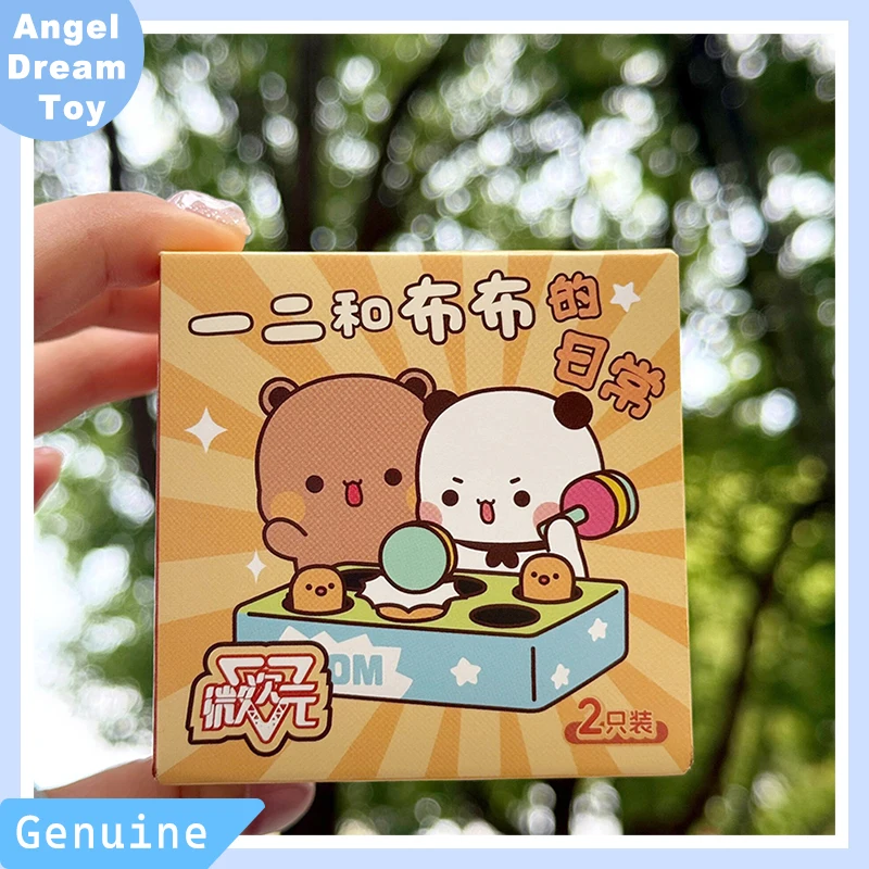 

Подлинная повседневная жизнь пары Yier и Bubu серии V3, коллекция слепых коробок, милая фигурка, настольное украшение, модный тренд, подарок