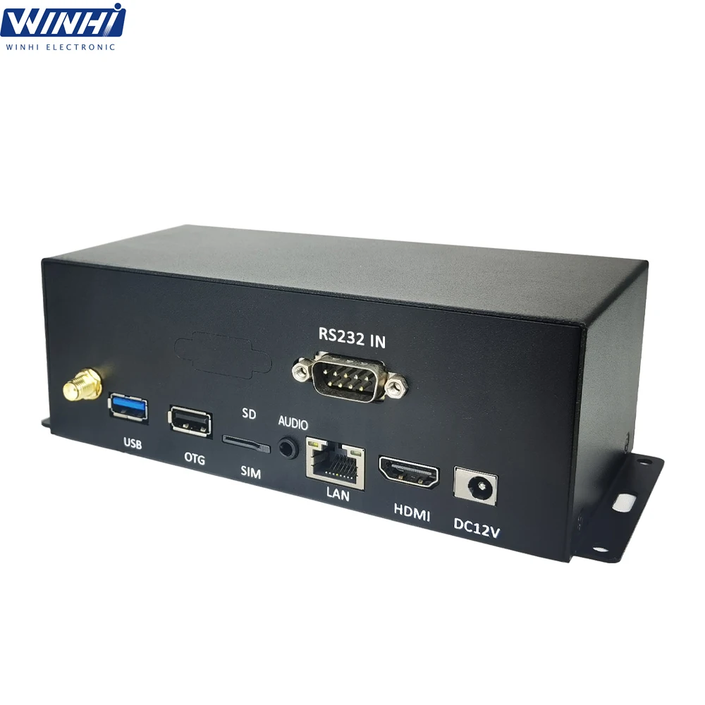 

MPC3840 4K UHD цифровой медиаплеер для вывесок Android 11,0 2 + 32G RS232 видеоплеер для рекламной информации обратная коробка