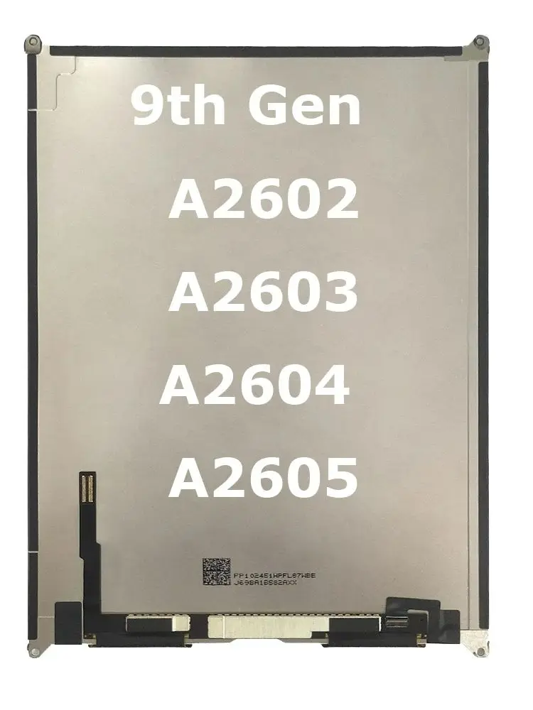 New LCD For iPad 10.2 /9th Gen A2602 A2603 A2604 A2605 Replacement For iPad 10.2 LCD Screen Display Panel internal screen