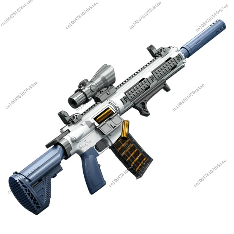 Carcasa M416 para lanzar balas suaves AWM, pistola de francotirador 98K, pistola de balas suaves, montaje DIY, carcasa para saltar, cartucho, pistola de juguete