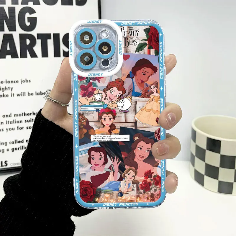 Disney Princess Ariel Frozen Case for Honor X9a 5G 90 Lite X8a X8 4G X8 Clear Silicone Cover