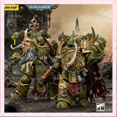 

[Предзаказ] Фигурка JOYTOY 1/18 40K Death Guard Plague Marine Champion, аниме-модель, игрушка, подарок