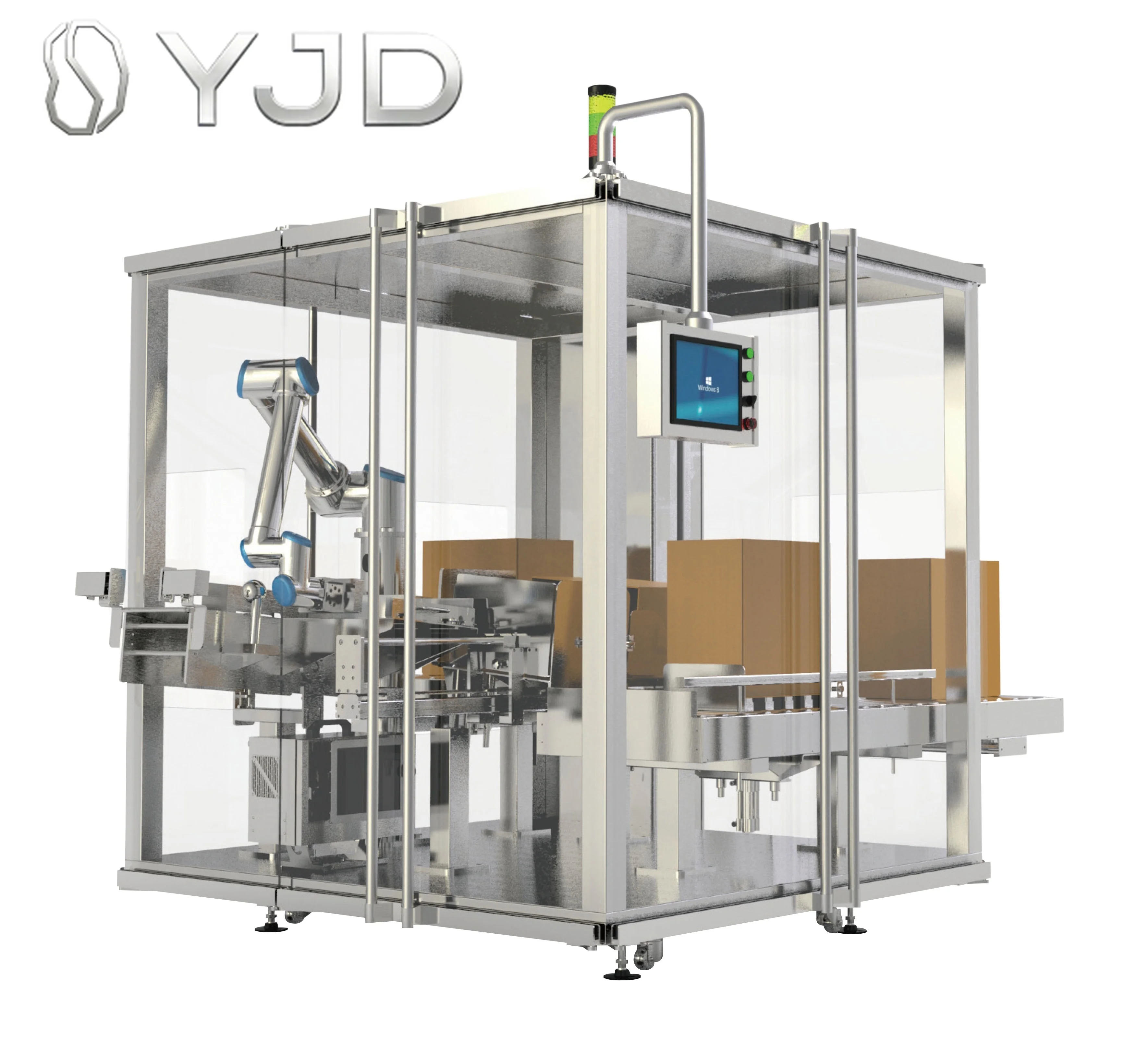 Automatic Carton Packaging and Forming Box Making Machine Box Folding Forming Making Equipment Cardboard Box Folding and Sealing
