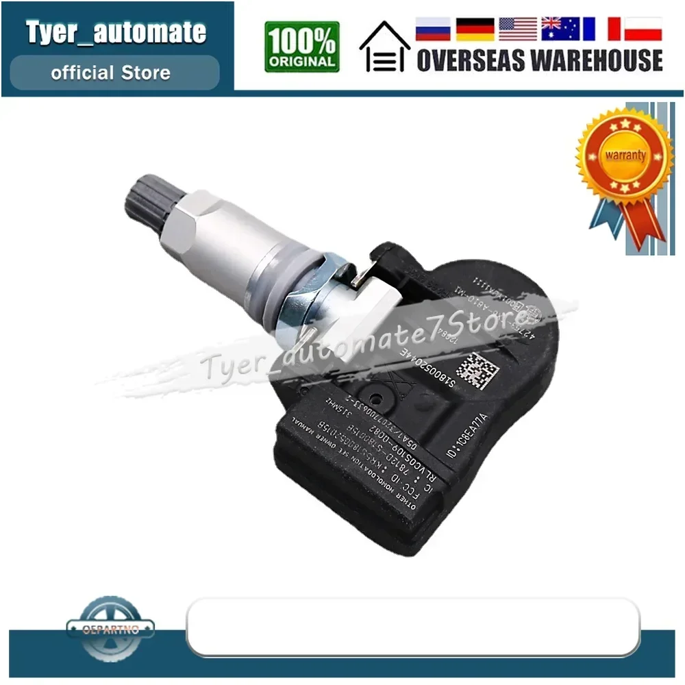 مستشعر تساوي ضغط الإطارات 315 ميجا هرتز 42753-TX6-A81 42753-TP6-A82 مستشعر مراقبة ضغط الإطارات لـ Acura ILX Honda Accord CrossTour CR-V