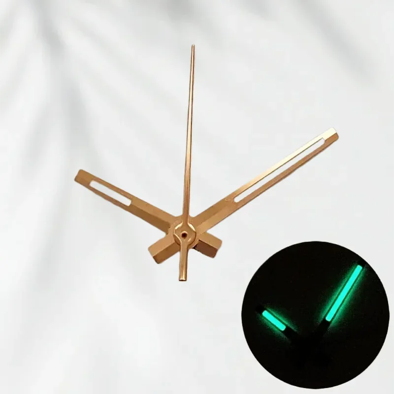 Silver Gold Watch Hands Green Blue Luminous for Rolxe Seko NH35/NH36/4R/7S Movement Watch Pointers Can Customize 904L Steel Belt