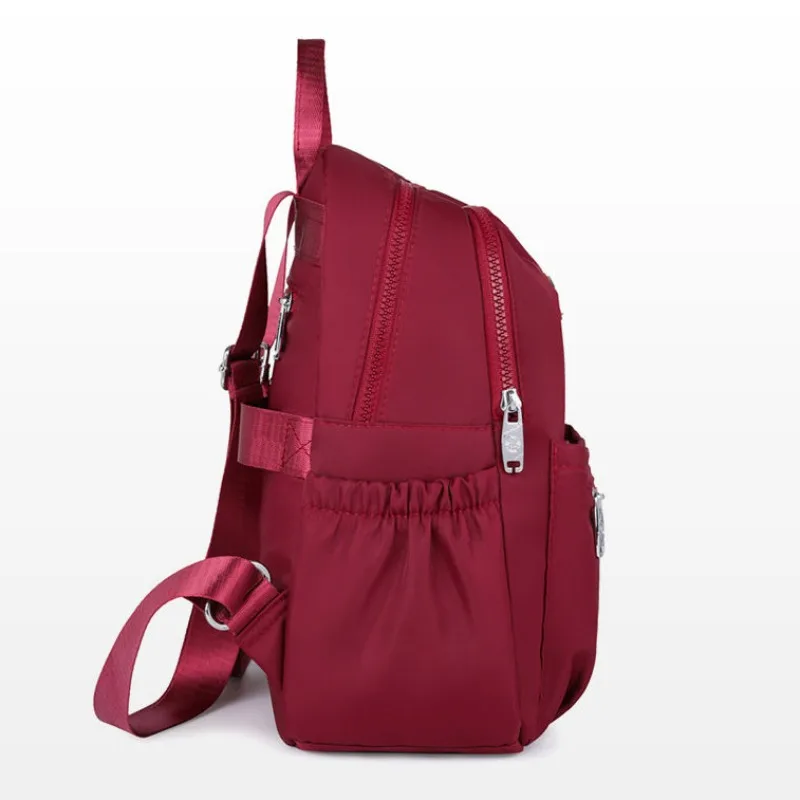 Versatile Fashion Large Capacity Oxford Cloth Backpack Nylon Cloth Small Bag Women Lightweight Exercise Casual Bag