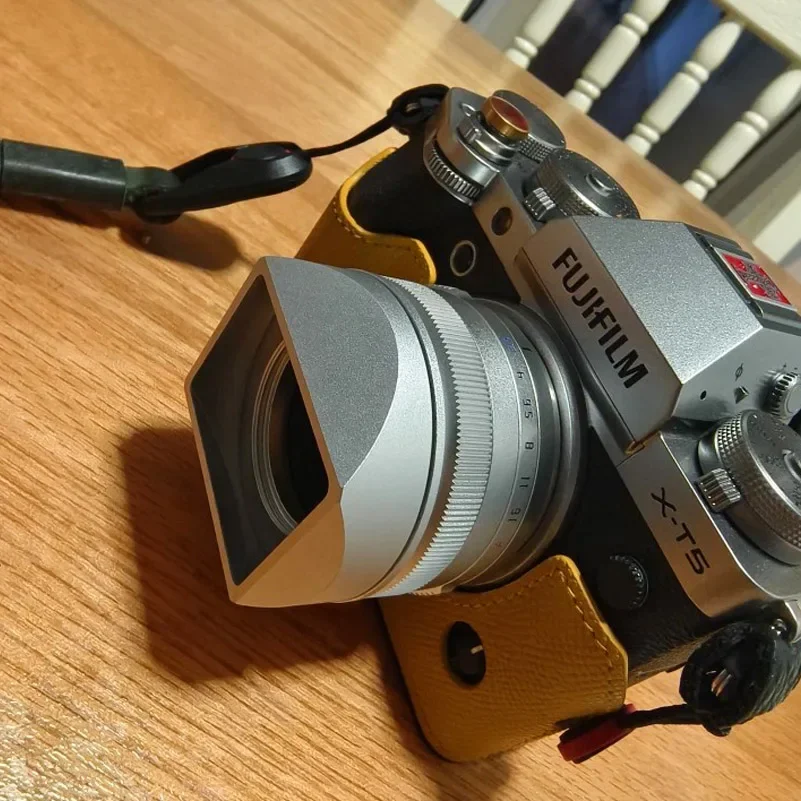 TTArtisan 27mm F2.8用メタルスクエアレンズフード（キャップ付き