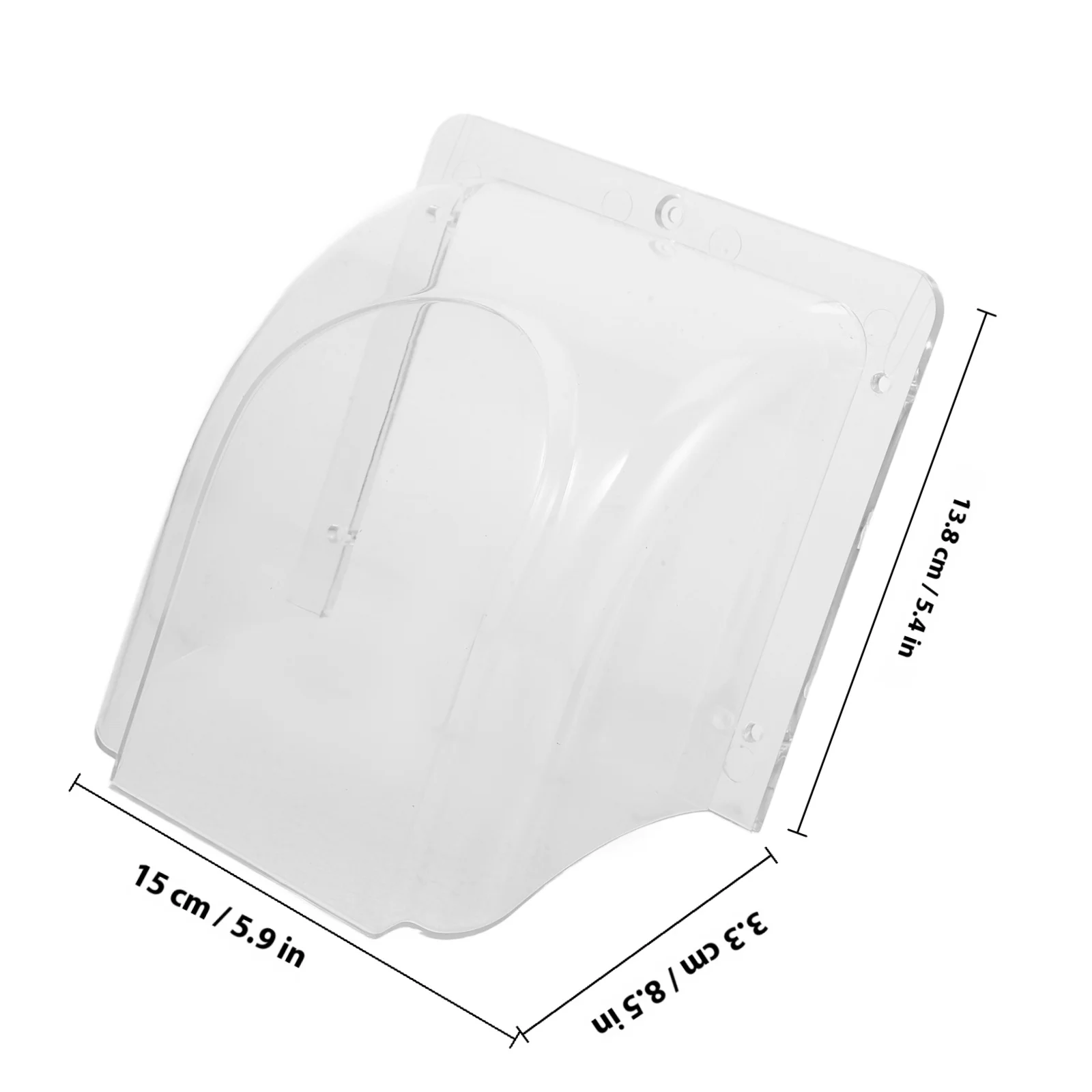 Doorbell Cover PVC Durable Waterproof Rainproof Cover Outdoor Protector for Access Control Machine Outdoor Doorbell Protector