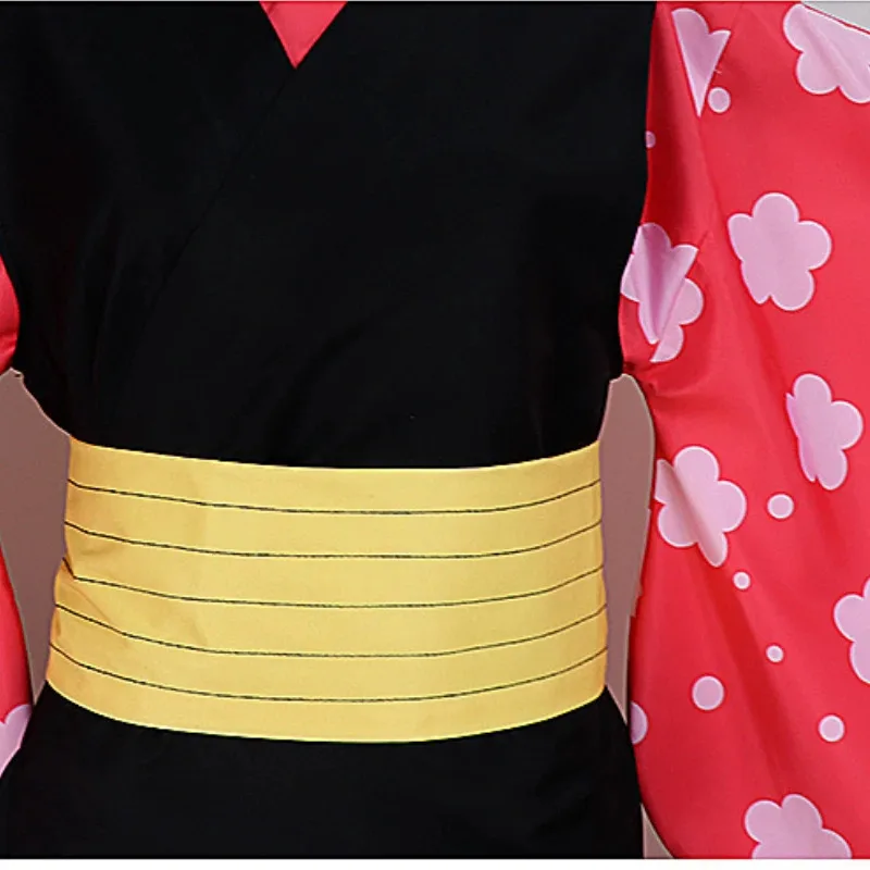 Anime Demon Slayer Kimetsu No Yaiba Makomo Kimono Cosplay Costumes Halloween Costumes for Women Dress Role Play Clothing Wig
