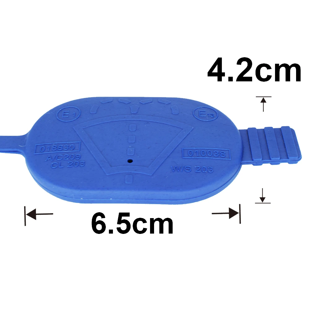 Windscreen Wiper Washer Fluid Reservoir Bottle Lid Cap Cover For Ford Focus MK1 Transit MK3 Connect Street Ka Series Blue Cap