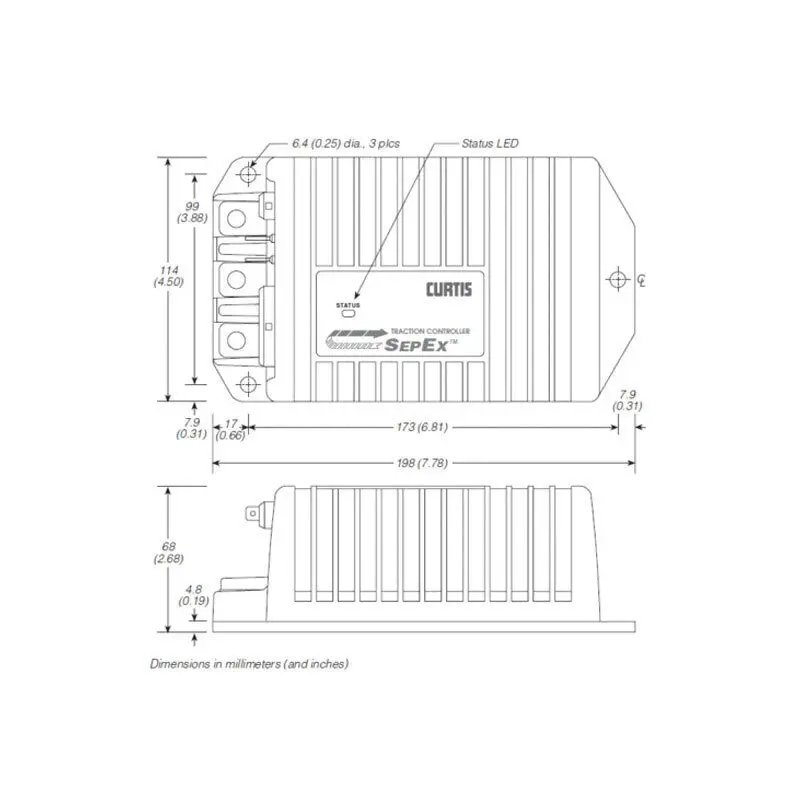 1243-4320 1243-4322 وحدة تحكم محرك التيار المستمر ل كورتيس SepEx 24-36 فولت عربة جولف كهربائية رافعة شوكية شاحنة البليت وحدات تحكم