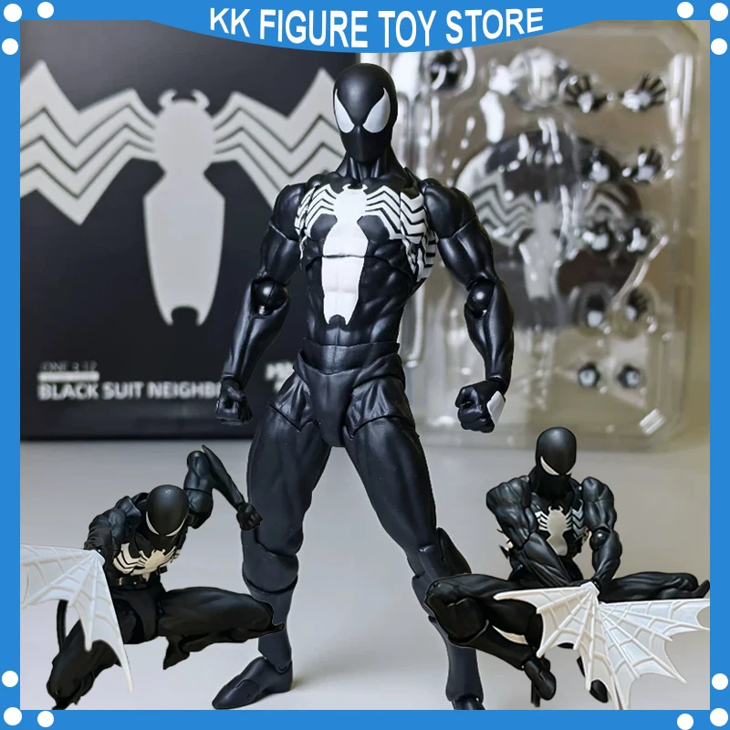 

Mess Toys Spider Ct Toys Black Red Spider Black Venom Neighbor Symbiote Scarlet Spider Kaine Parker Anime Action Figure Gift Toy