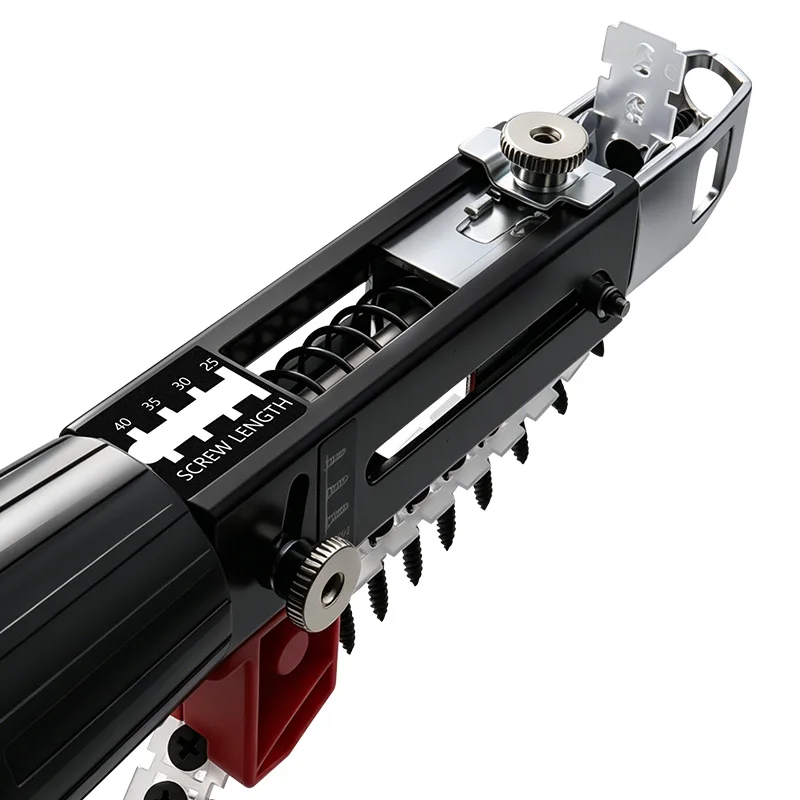 Automatische kettingspijkerpistool Adapter Schroefpistool voor elektrische boormachine Houtbewerkingsgereedschap Draadloze boormachine-opzetstuk