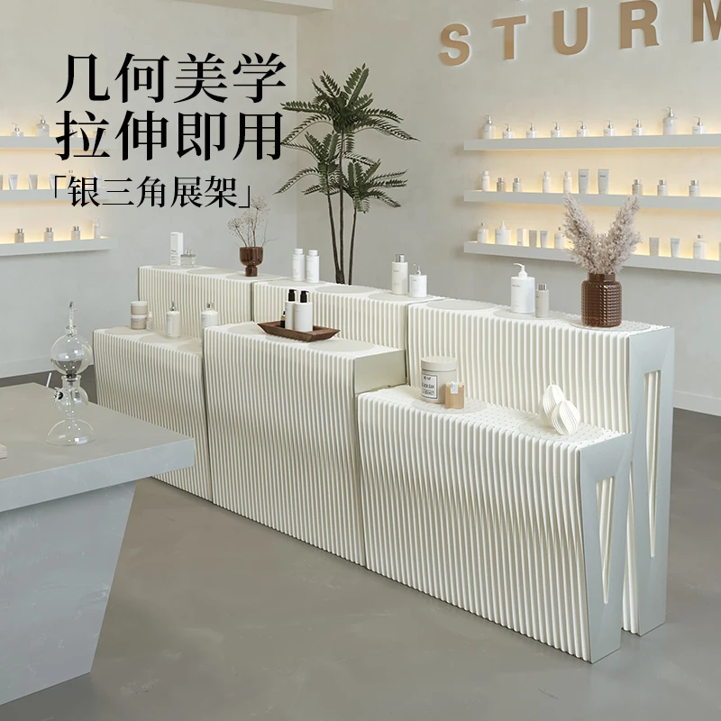 

Shelf Display Cabinet Taichung Island Offline Physical Sample Jewelry Model Products Multi-layer Display Shelf