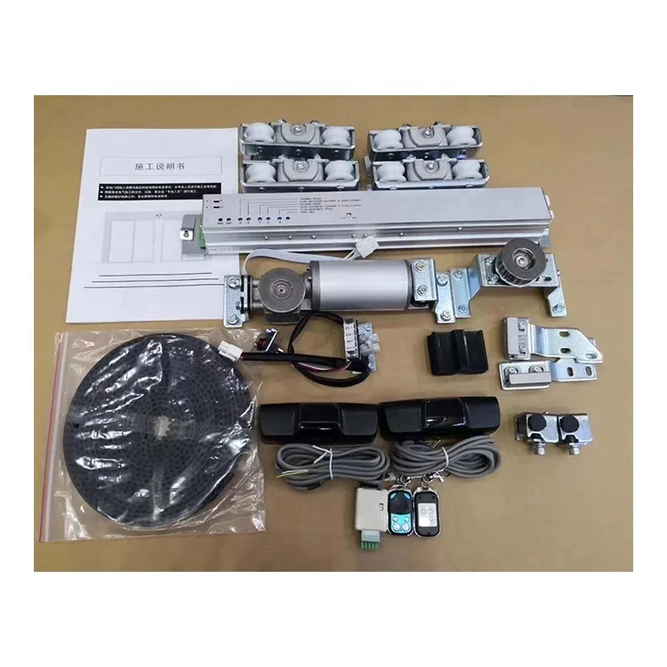 Comercial Automatische Deur Operators 120kgs * 2Doors Automatische Schuifdeur Opener Voor Sensor Glazen Deur 125b