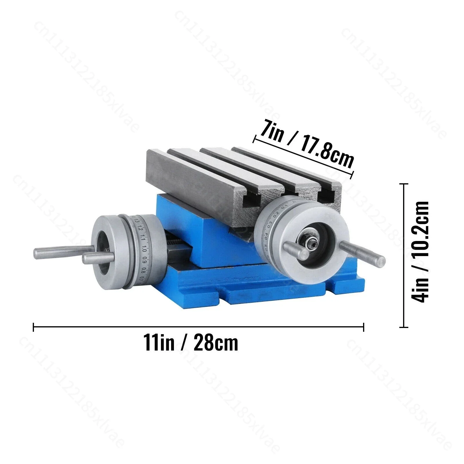 1pc Compound Cross Slide Worktable Multifunctional Milling Drilling Adjustable Bench Drill Vise Mechanical Replacement Tool