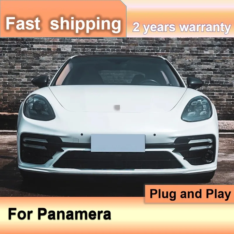 

Car Accessories for Porsche Panamera Front Light 2017-2021 Panamera Headlights DRL Turn Signal Low High Beam Projector Lens