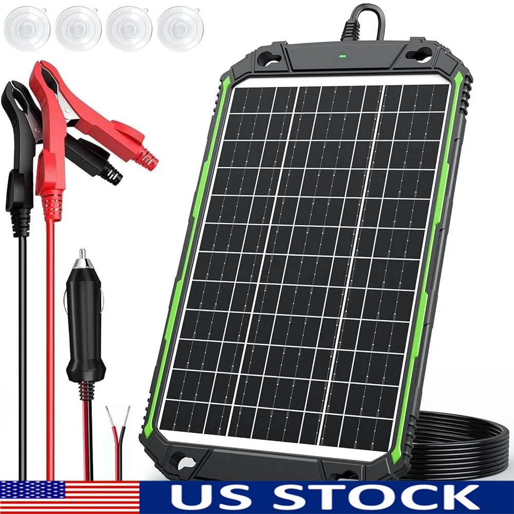 

Зарядное устройство для солнечной батареи 15 Вт 12 В MPPT, водонепроницаемое устройство для обслуживания трюков, умная система зарядки, полная защита, лодка, автомобиль, мотоцикл