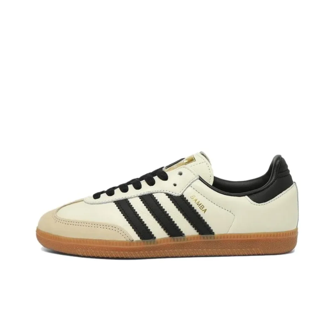 Adidas Original Samba OG Neutral Low Top Casual Schoenen Comfortabele Honderd Board Schoenen Bruin Zwart