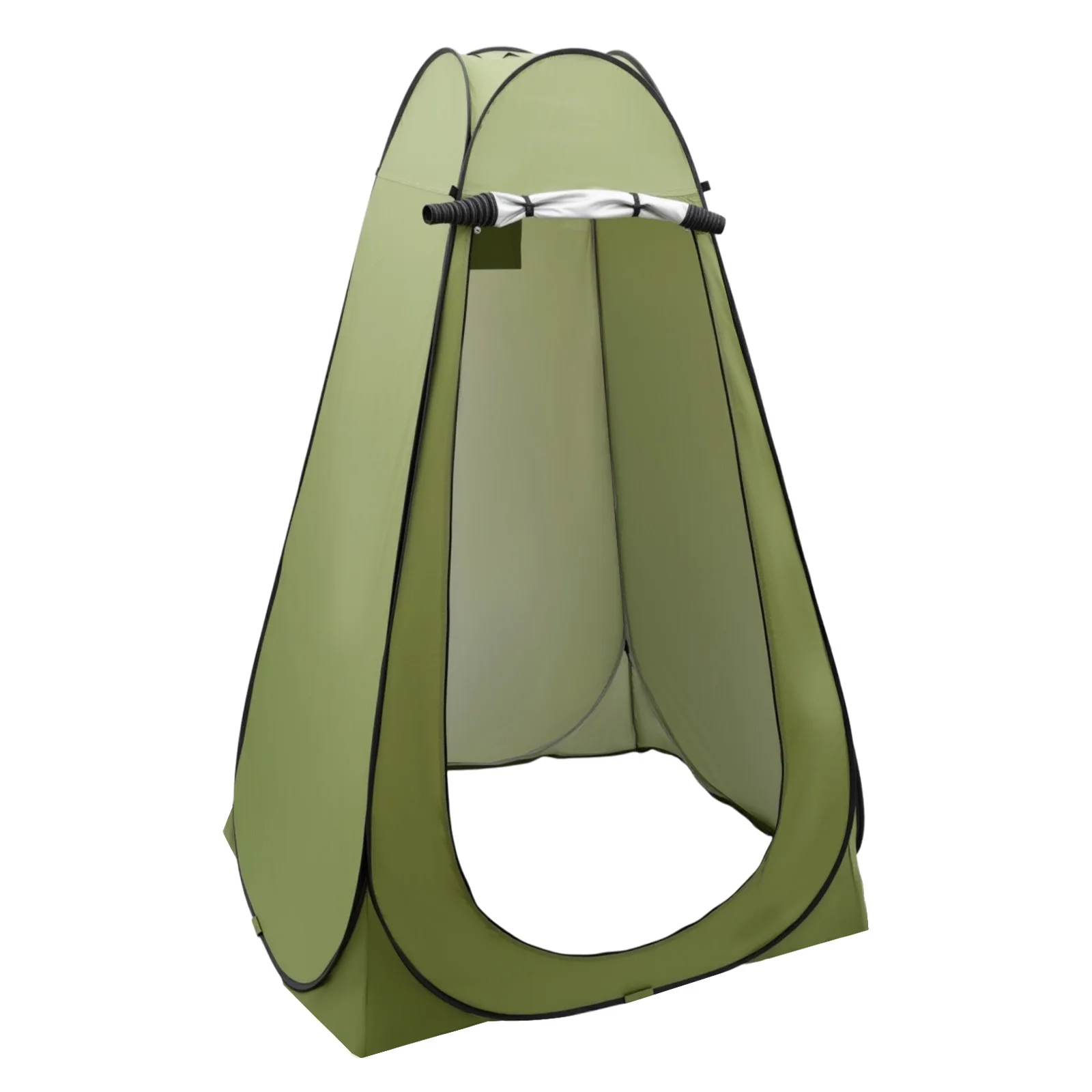 Tragbares Outdoor-Privatsphäre-Toilettenzelt, Wasserdichter Umkleidestand 1,2×1,2×1,9m, Ideal für Camping, Wandern, Angeln, Picknicks – Detail 12