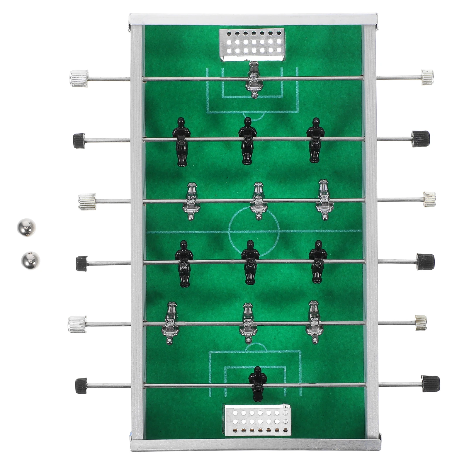 

Creative Mini Table Football Interactive Soccer Foosball Machine Wooden Alloy Construction Compact Portable Fun Indoor