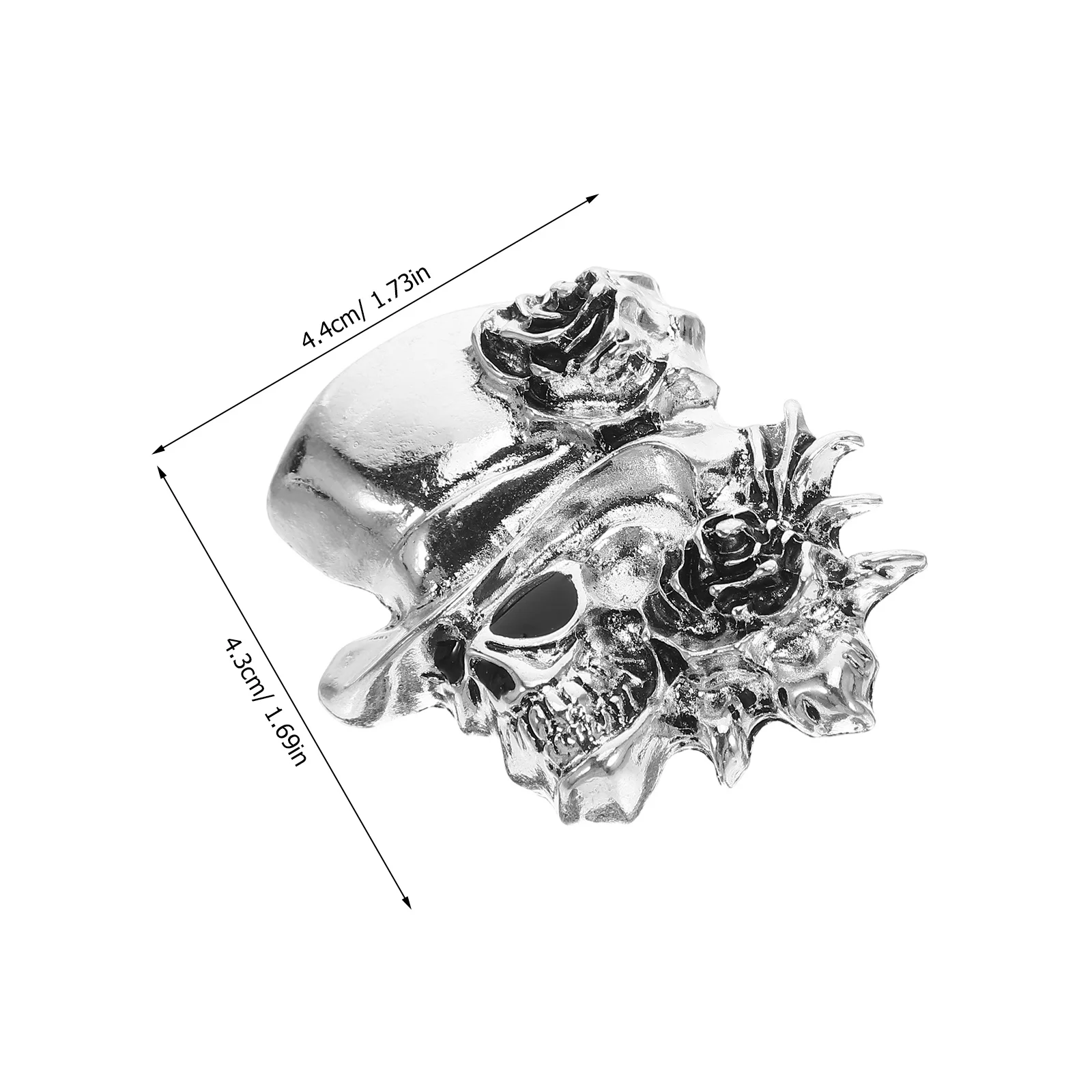 Pin vintage punk halloween broche lapela traje de halloween decoração jóias góticas broche gótico para homens