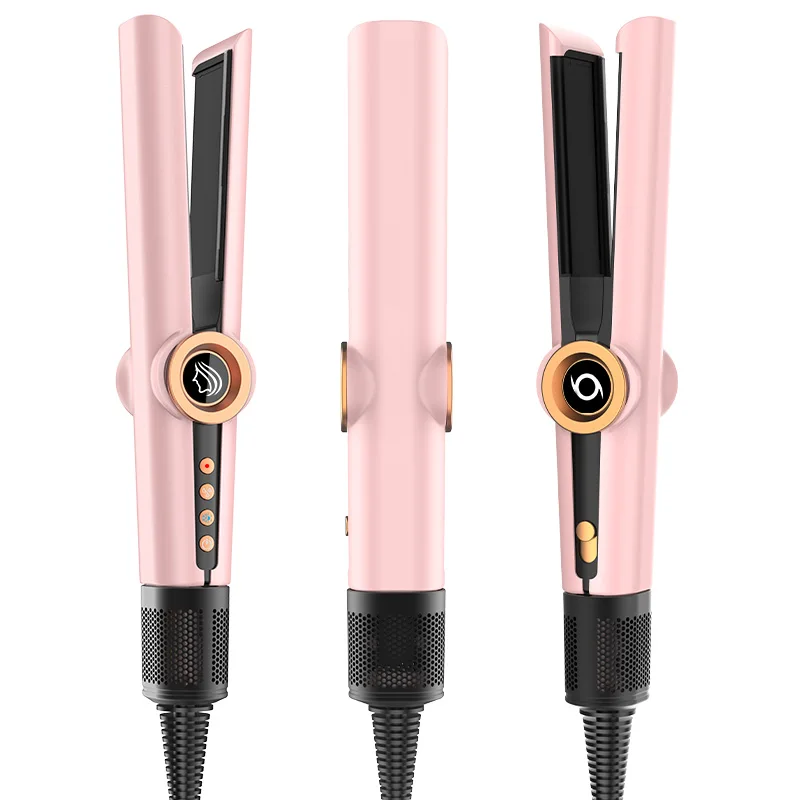 Smart Library Multifunctional Two-in-One Salon Hair Dryer & Straight Ceramic Plate Negative Ion Air Straightener