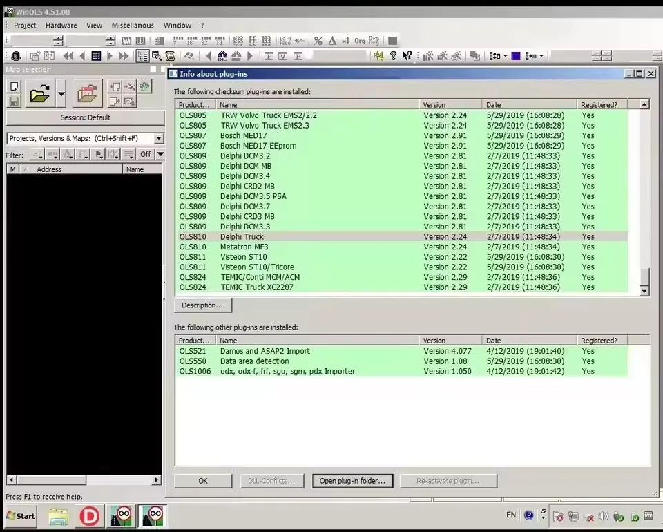 

2025 Newest WinOLS 4.51 With Plugins Vmwar +2021 Damos +ECM TITANIUM+ IMMO SERVICE Tool+ ECU Remapping lessons + Video Guide Car