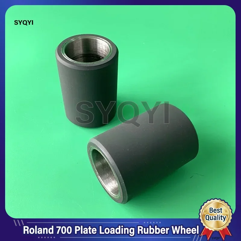 Roland Printing Machine Parts 700 Plate Mounting Rubber Wheel Rear Shaft Plate Pressing Rubber Wheel R700 Paper Press Wheel