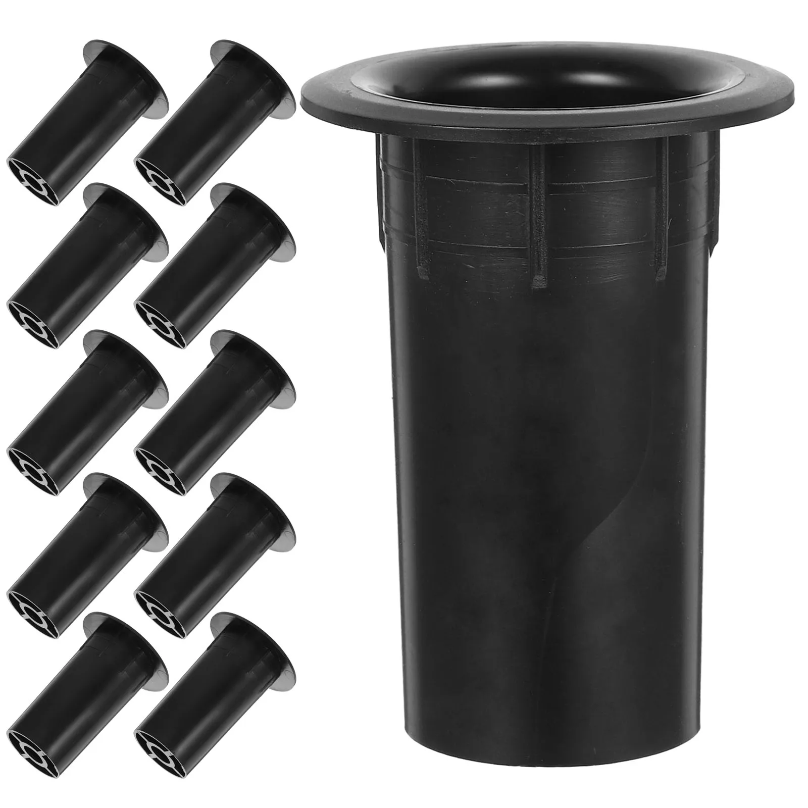 

12 pcs Speaker Port Tube Plastic Audio Cabinet Bass Reflex Subwoofer Hole Woofer Box Sound Vibration Easy Install Safe Use High