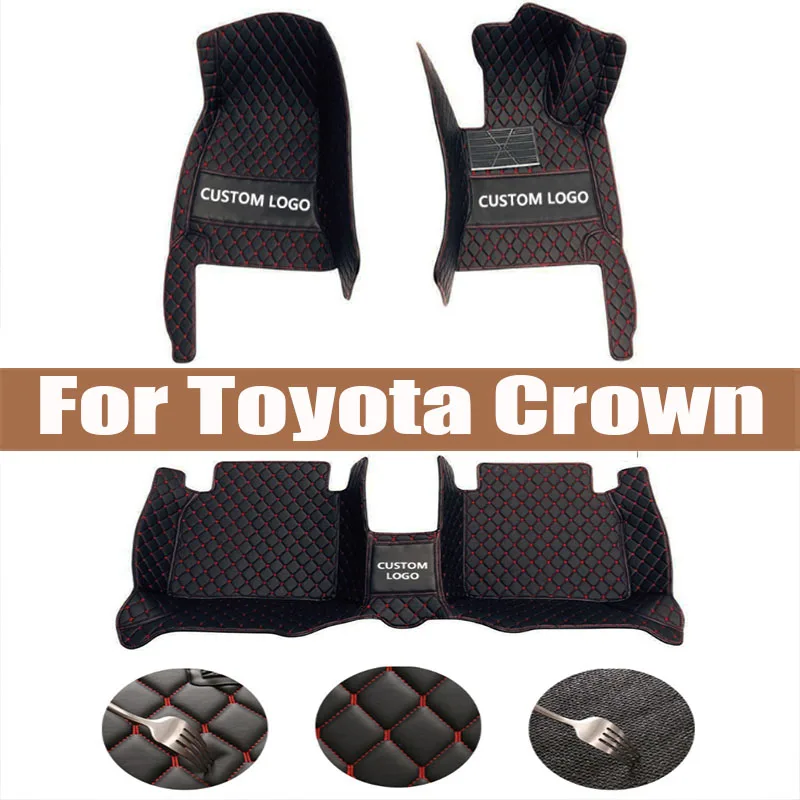 

Car Mats Floor For Toyota Crown Royal Saloon S200 2008 2009 2010 2011 Waterproof Floor Mats Car Interior Parts Car Accessories