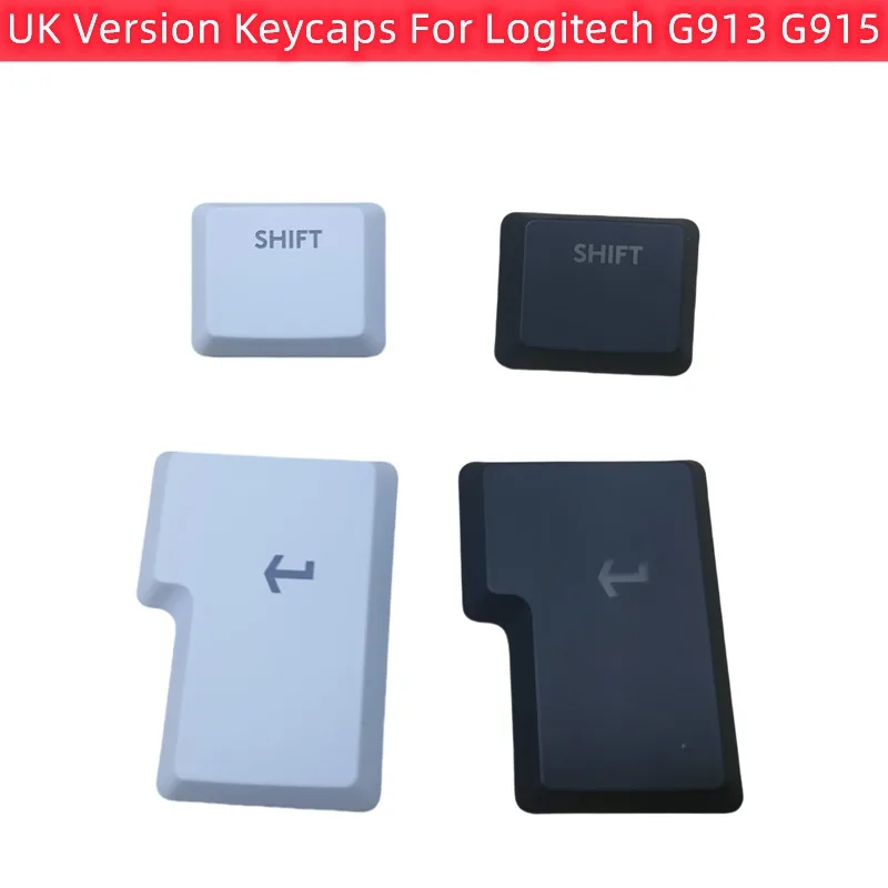 Reino Unido Versão Single Keycap para Logitech, Teclado sem fio, G813, G913, G815, G915 TKL