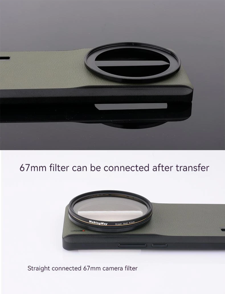 المشي الطريق تصفية محول حلقة ، ومناسبة ل شاومي 13 الترا قضية الهاتف فقط ل الأخضر الأصلي ، 58-67 مللي متر