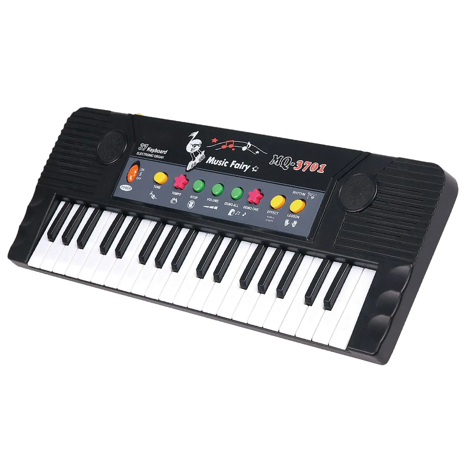 Teclado de Piano electrónico Digital para niños, instrumento de juguete con micrófono, 37 teclas, para enseñar en interiores