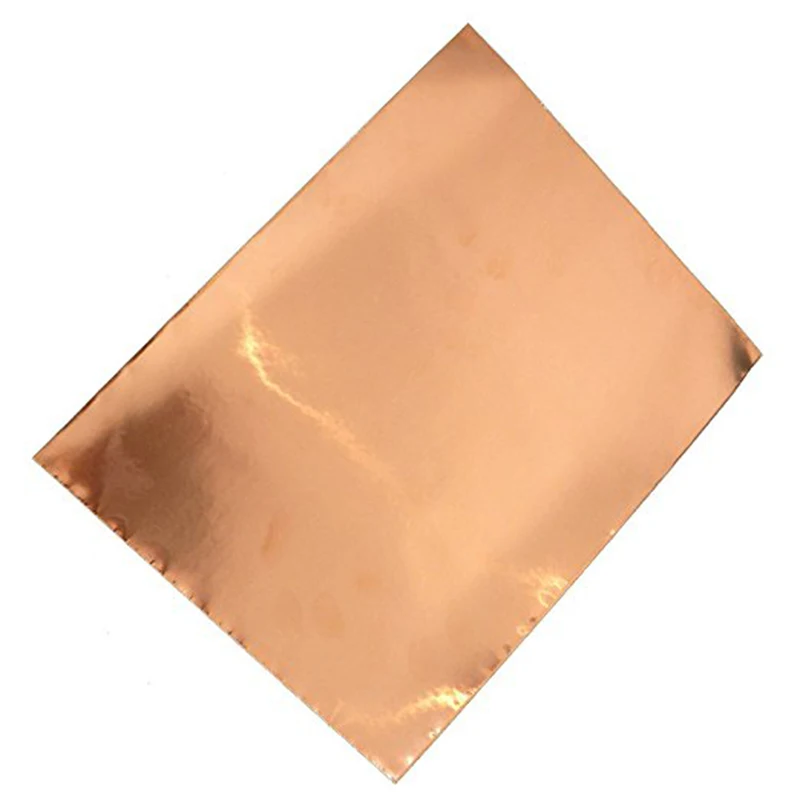 Multi Purpose 22.5x30cm Self-Adhesive Guitar Copper Shielding Foil Tape 1 Sheet/pack