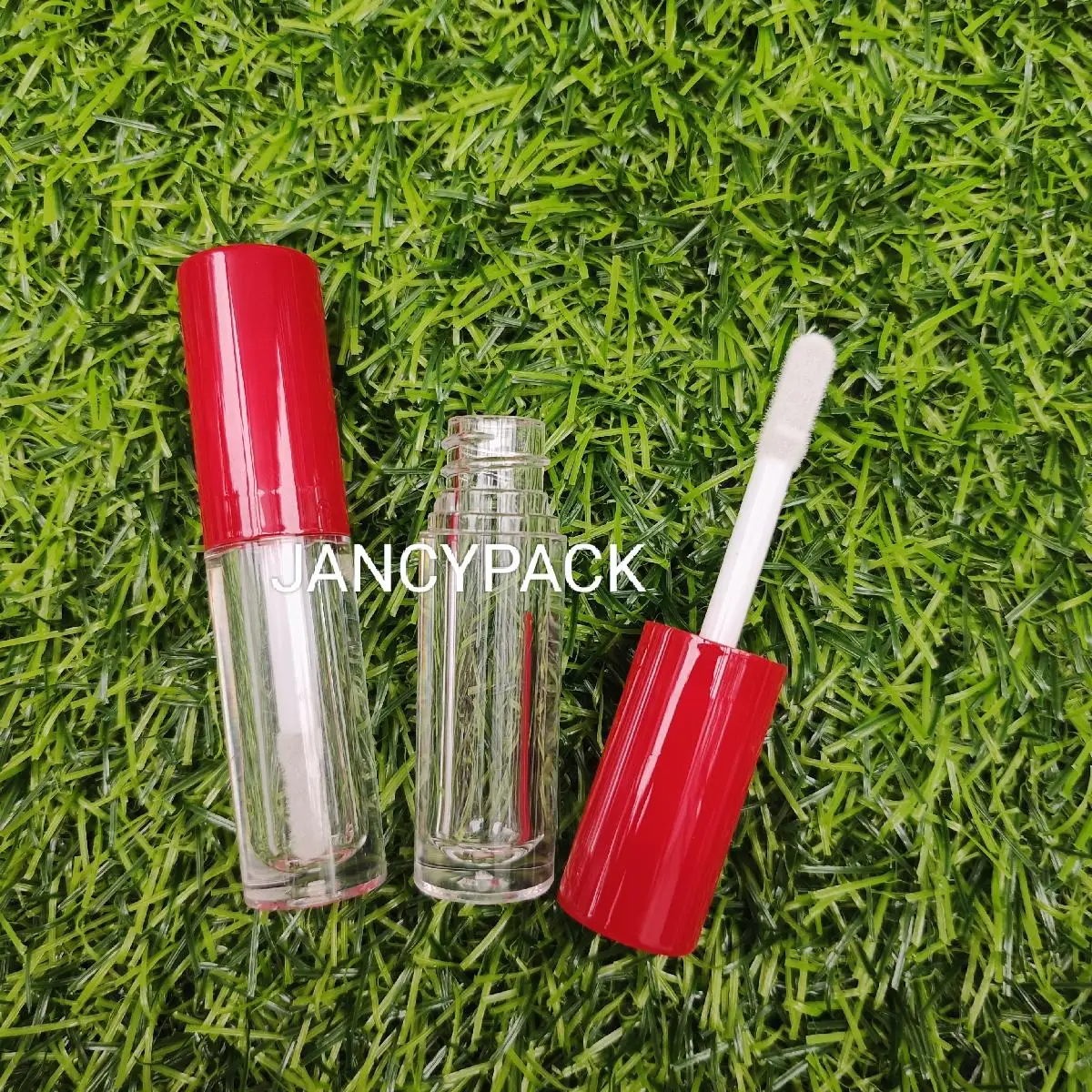 2.5ml red nude Lip gloss Tubes sample Cosmetic Containers Makeup Beauty Lipstick Lip Balm Packing Bottles