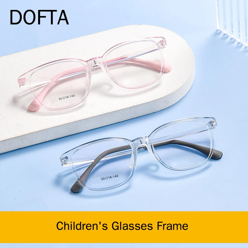 DOFTA Ultra-light Flexible TR90 Kids Eyewear Retro Optical Prescription Children's Glasses Frame Boy and Girl 5979