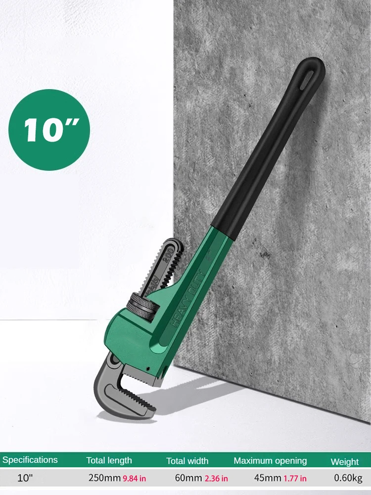 

Универсальные трубные клещи-ключ для сантехнических работ, усиленные, для промышленной установки, демонтажа и обслуживания труб, ручной инструмент