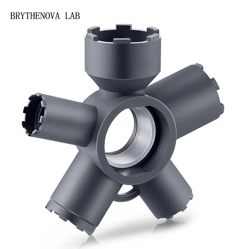 10 in 1 Faucet Aerator Removal Tool Faucet Key Aerator for Threaded Aerator/aerator with Housing Cut Edge & Round