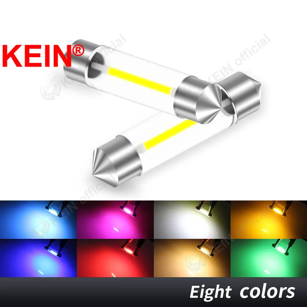 

KEIN SV8.5 Led C5W C10W Bulb 31 mm Lamp 31mm Festoon 36mm 39mm 41mm 28mm Interior Red Dome Reading Car Truck Light 6V 12V 24V