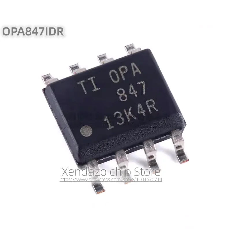 5pcs/lot OPA847IDR OPA847 847 SOP-8 package Original genuine Operational amplifier chip