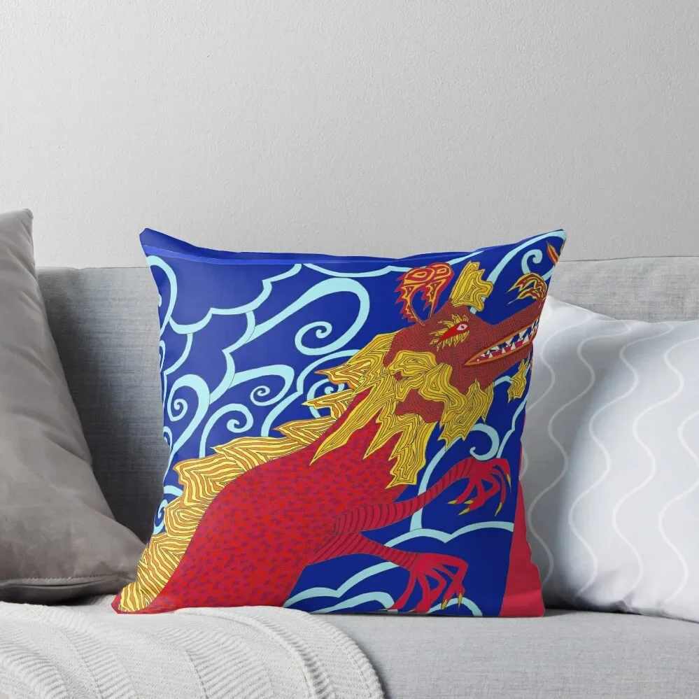 

Dragon Throw Pillow luxury home accessories christmas pillowcases pillow cover luxury Pillows Aesthetic pillow