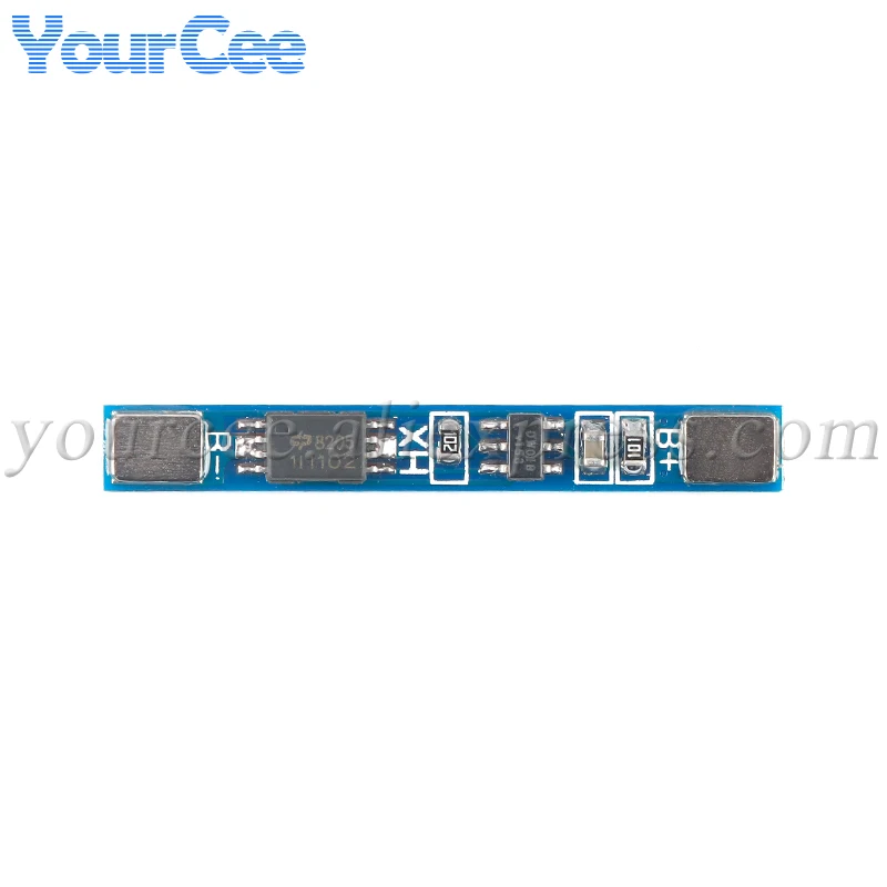 20szt/1szt 1S 3.7V 2A li-ion BMS PCM Single MOS 18650 Battery Protection Board PCB Module for 18650 Lithium ion li Battery Cell — zdjęcie 5