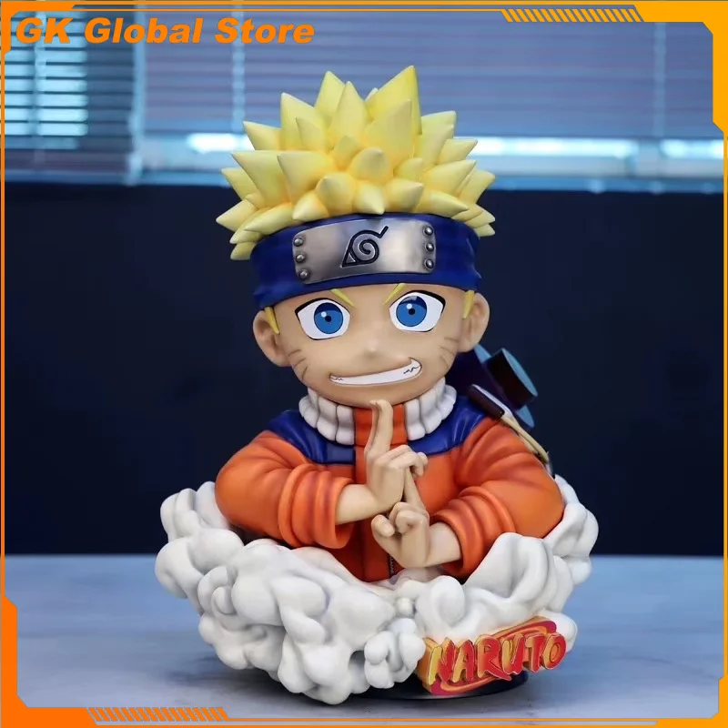 

1:1 Узумаки Наруто Аниме Фигурка Бюст Наруто Периферийные устройства ПВХ Модель Статуя Настольные украшения Рождественские коллекционные подарочные игрушки